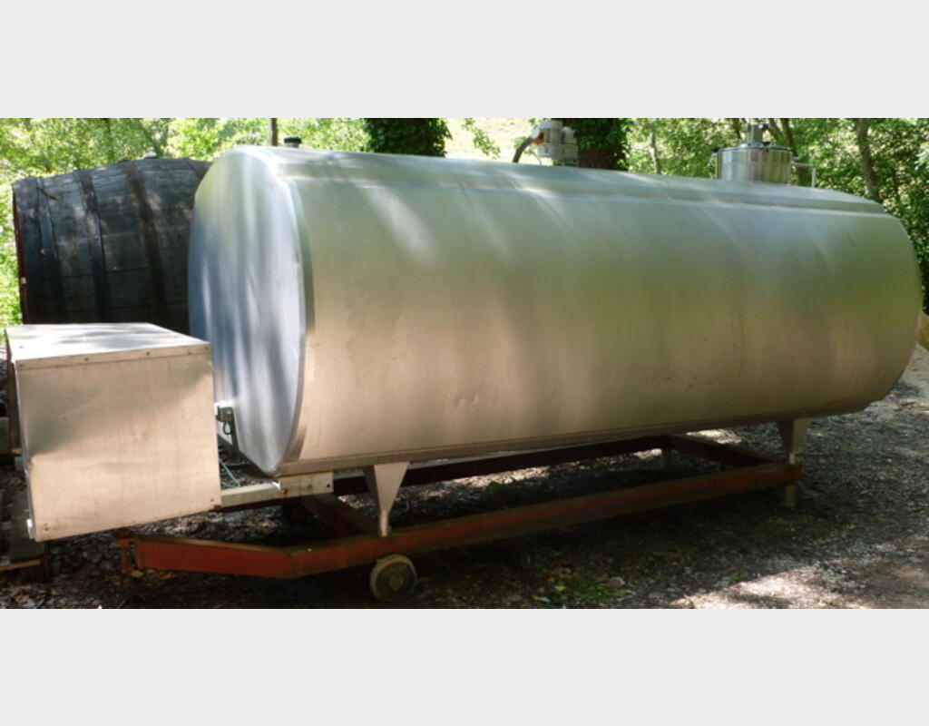 Cuve en INOX isolée 25.000 frogories - Marque : ALPHA LAVAL