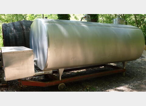 Cuve INOX isol&eacute;e 25.000 frigories Volume : 62 hecto (6200 litres)
