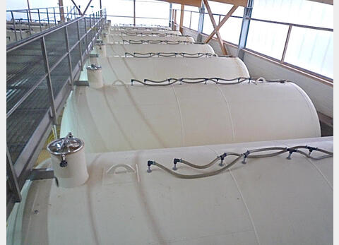 Cuve de stockage acier revêtu - Volume : 400 hls (40 000 litres)