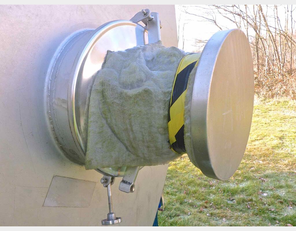 Cuve de mélange isolée inox 316 - Marque : PIERRE GUERIN