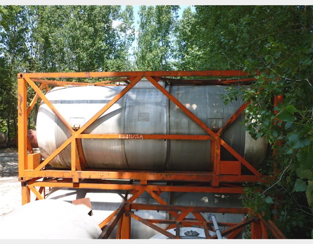 Conteneur citerne INOX isolé - Volume : 24000 litres