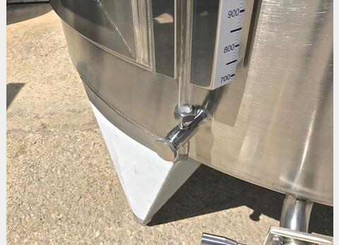 Cuve inox &agrave; chapeau flottant  80 hls MATERIEL NEUF