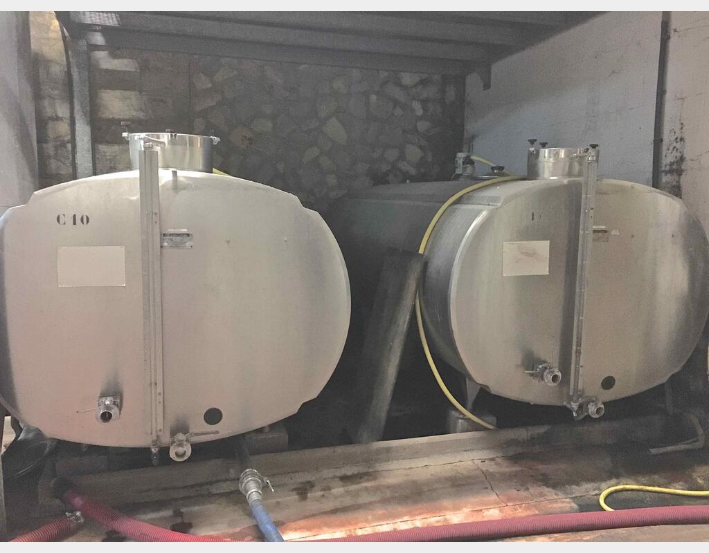 Cuve isolée avec compresseur - Volume : 60 hls (6 000 litres)