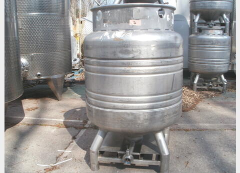 Conteneur de stockage en INOX - Volume : 800 litres