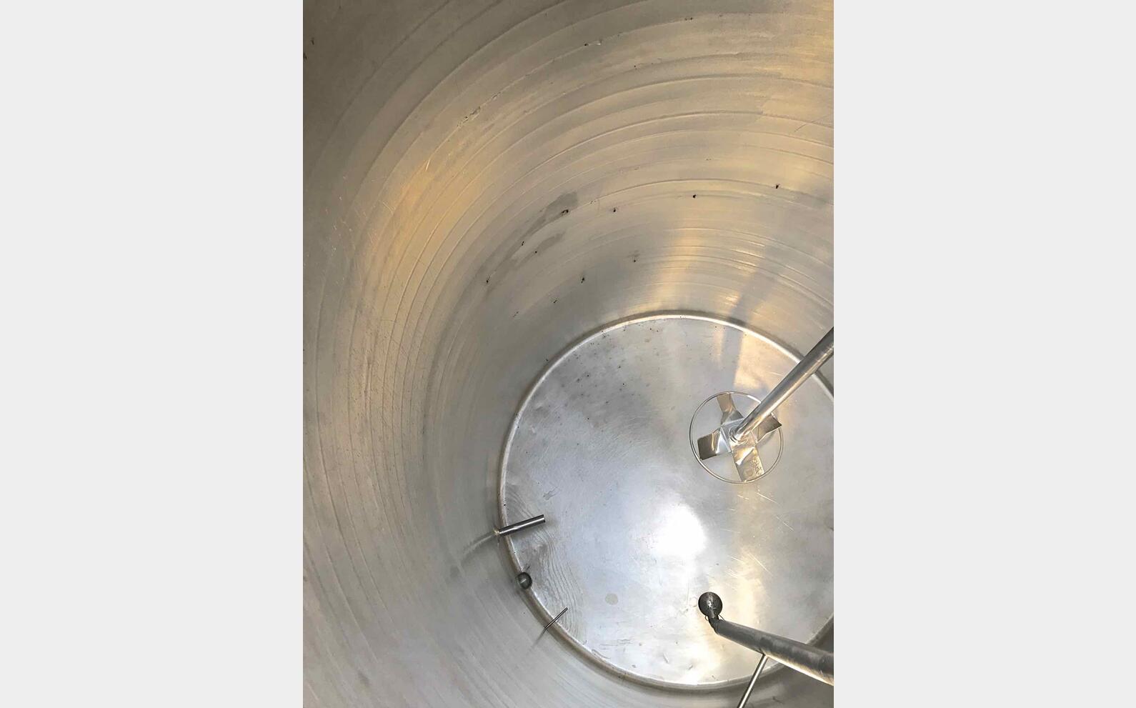Cuve m&eacute;lange inox