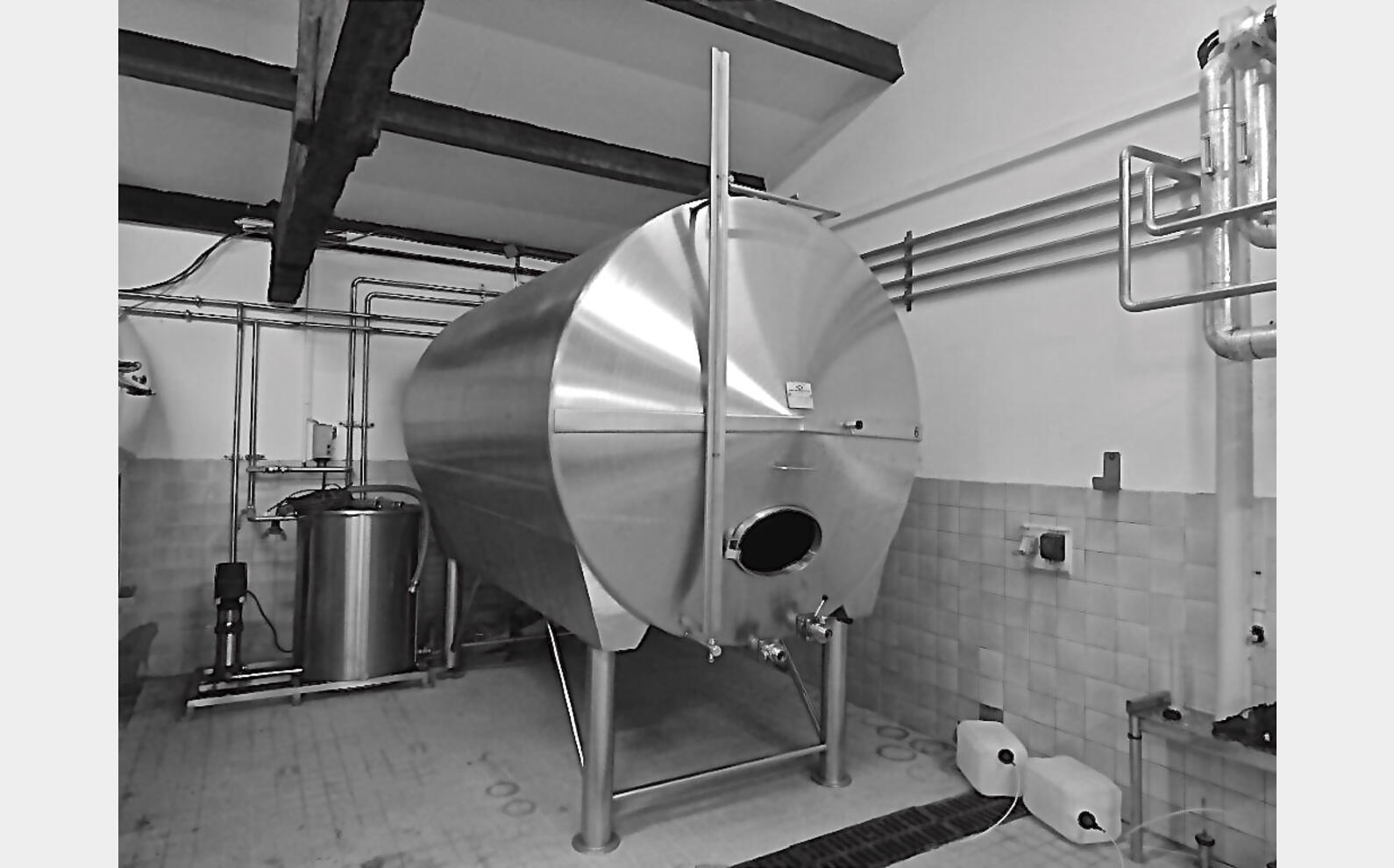 Cuve  INOX cylindrique horizontale