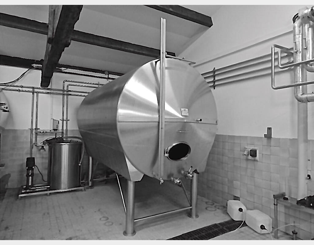 Cuve  INOX cylindrique horizontale