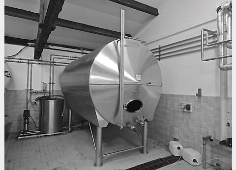 Cuve  INOX cylindrique horizontale