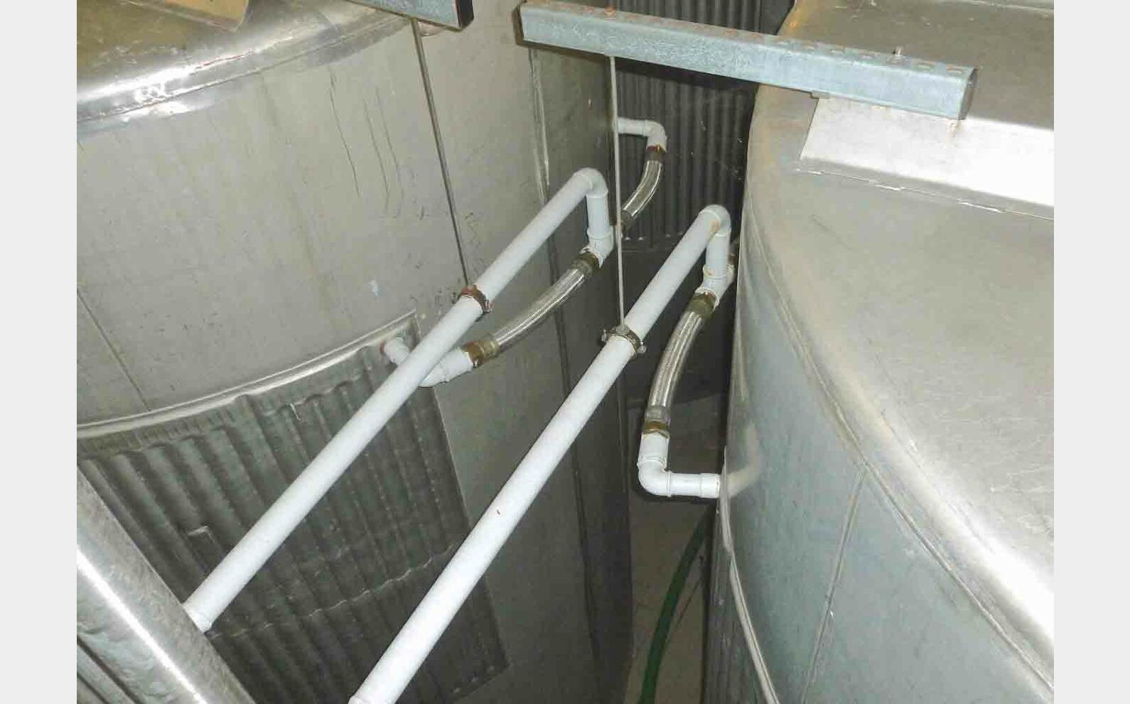 Cuve inox de stockage refroidie Provenance : agroalimentaire (champagne) Marque : ZIEMANN HENGEL