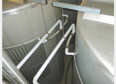 Cuve de stockage inox refroidie - Volume : 350 hectos (35000 litres)