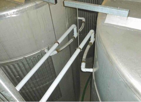 Cuve inox de stockage refroidie Provenance : agroalimentaire (champagne) Marque : ZIEMANN HENGEL