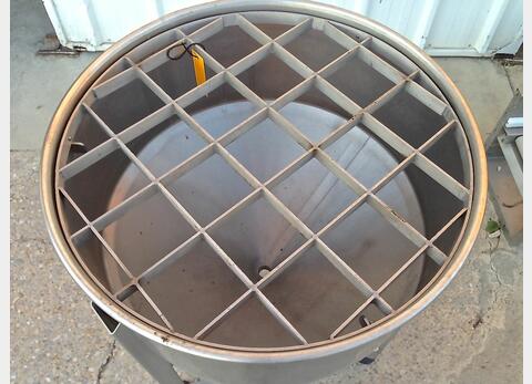 Cuve inox conique ouverte