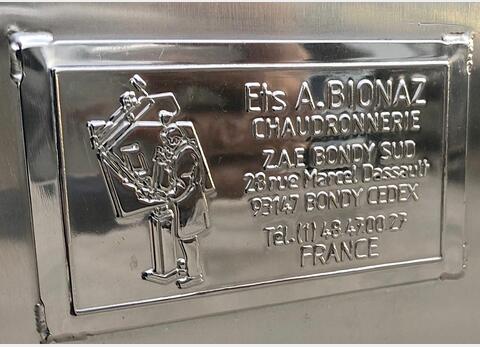 Cuve INOX rectangulaire