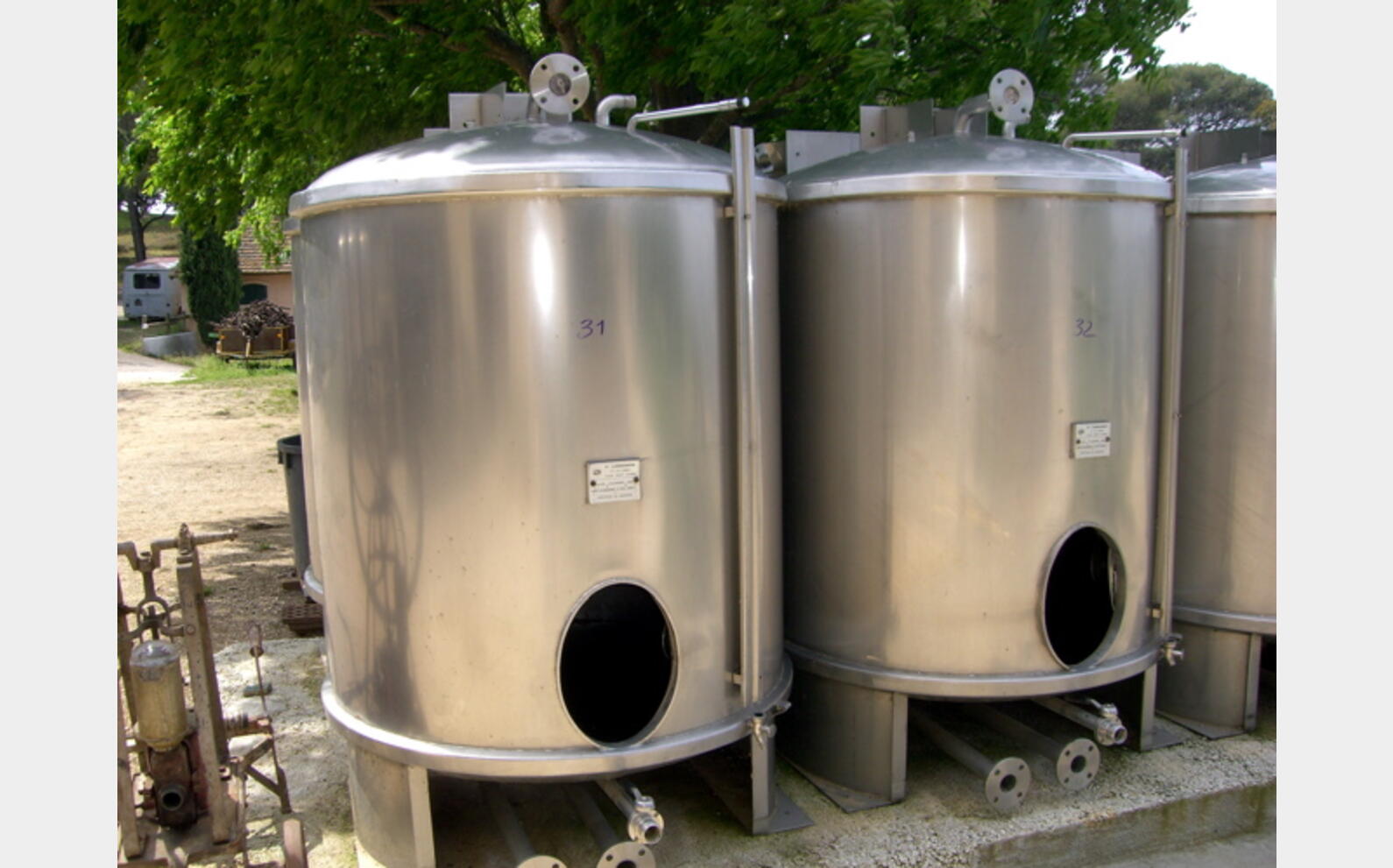cuve stockage INOX 304 Agroalimentaire Marque STAI