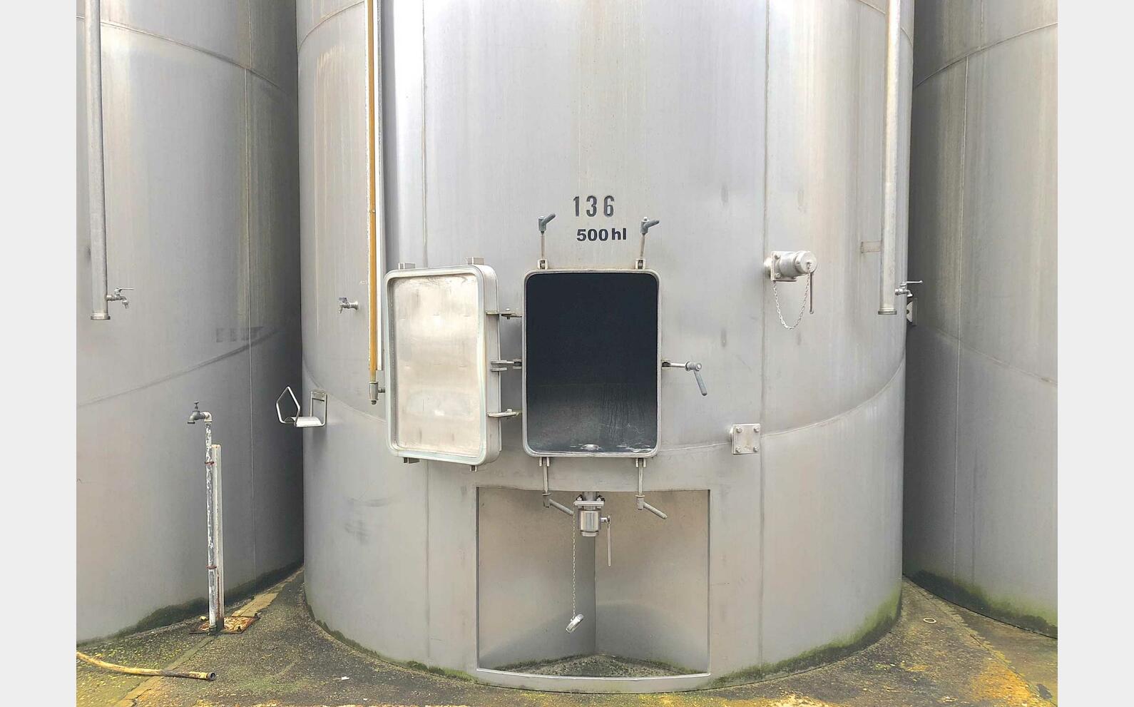 cuve stockage inox Ann&eacute;e : 1999 Marque : RURALINOX