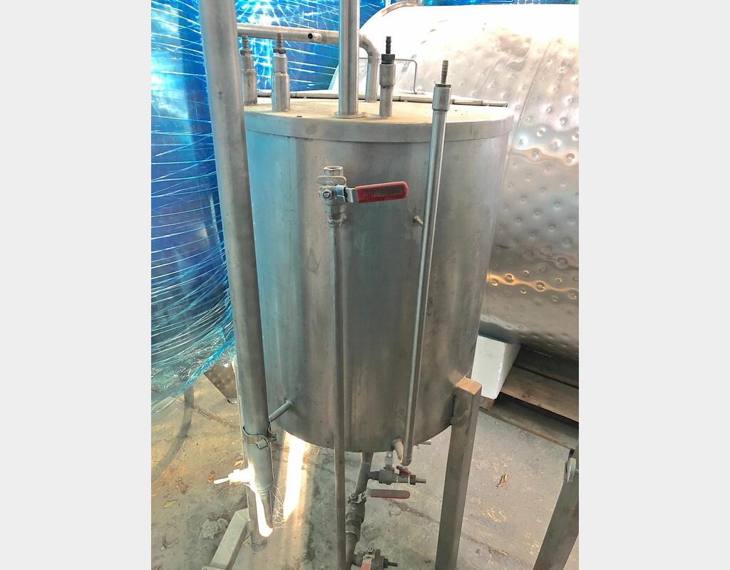 Cuve en inox 316L - Volume : 100 litres