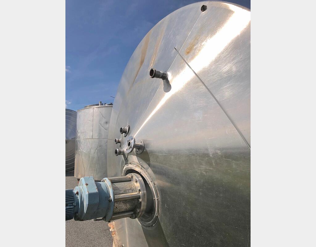 Cuve inox de mélange - 20000 l