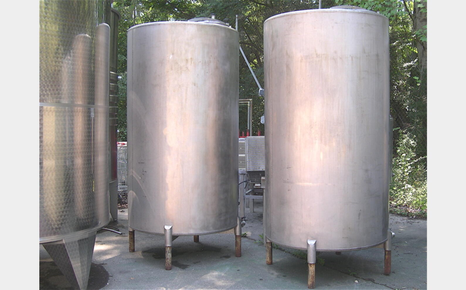 Cuve stockage INOX