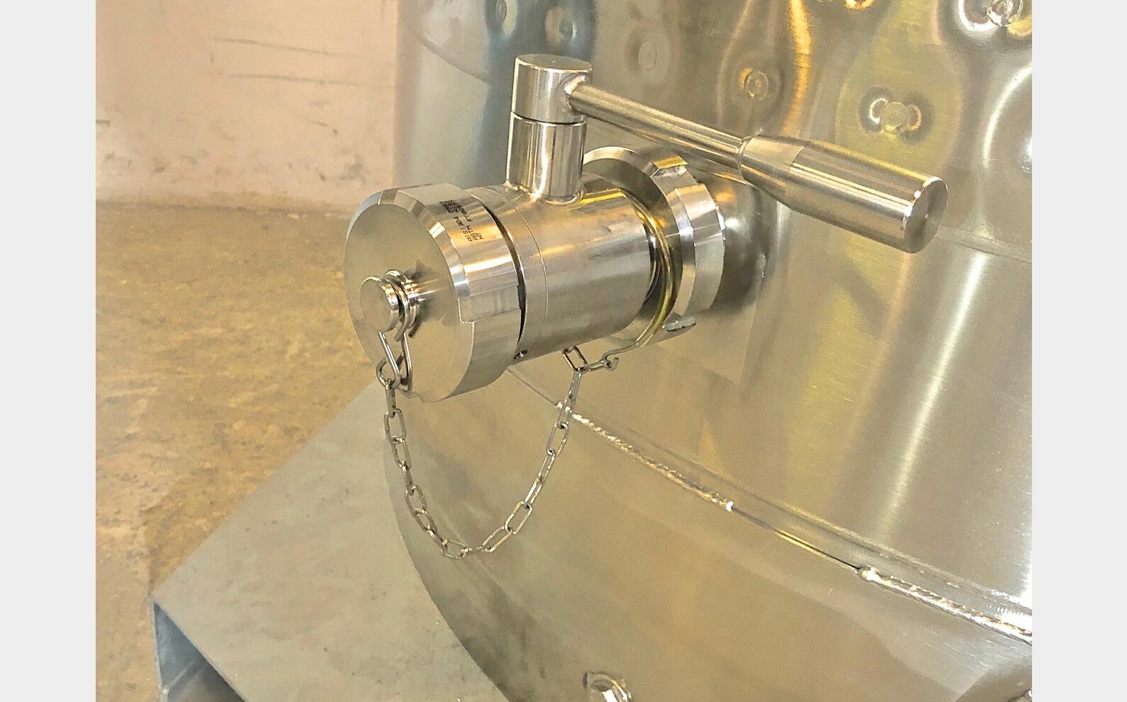 Cuve inox 304 thermor&eacute;gul&eacute;e chass&icirc;s pr&eacute;hensible 10.28 HL (1028 Litres) ARSILAC