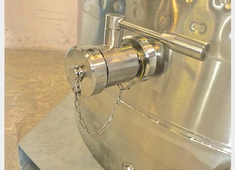 Cuve inox 304 thermor&eacute;gul&eacute;e chass&icirc;s pr&eacute;hensible 10.28 HL (1028 Litres) ARSILAC