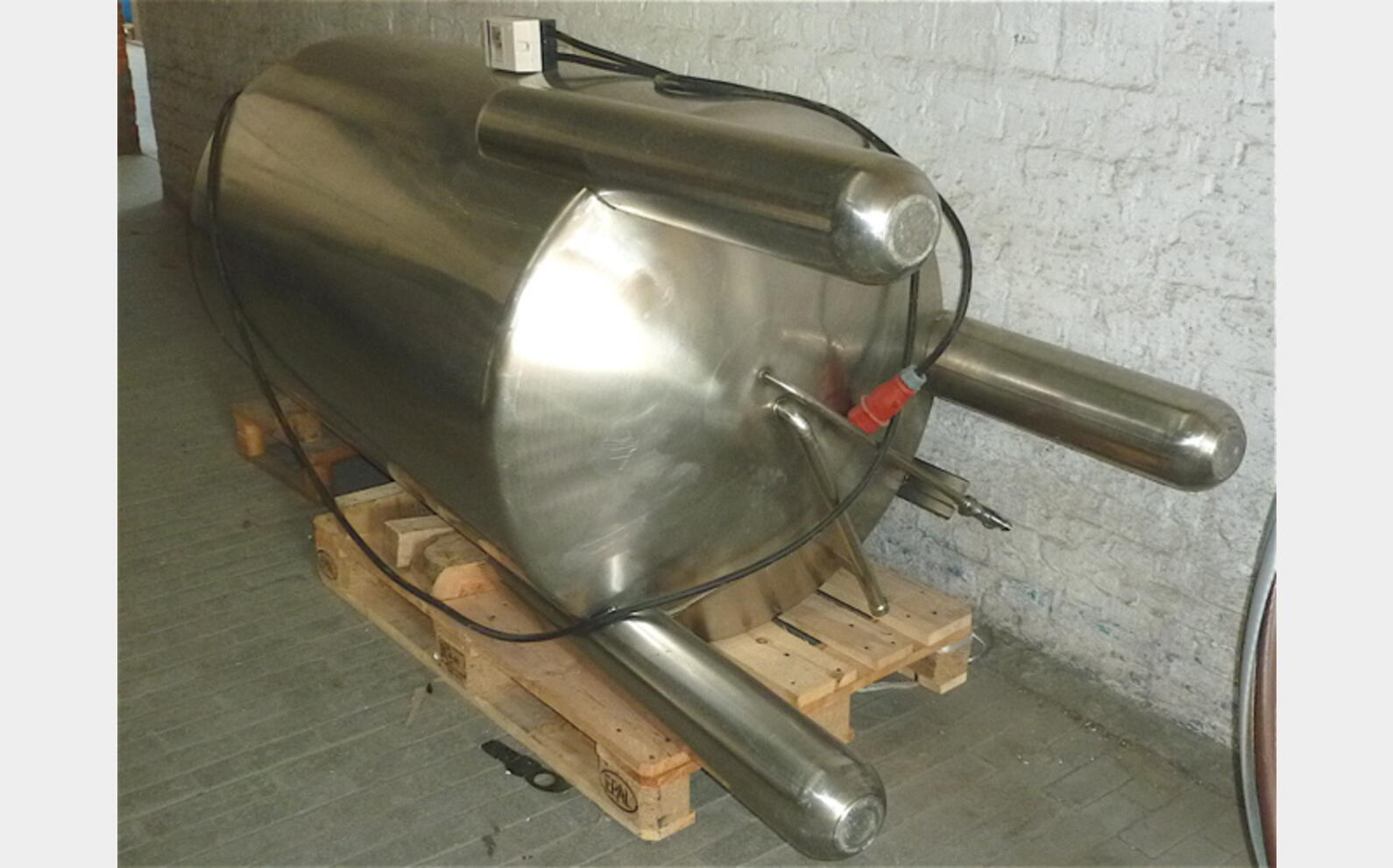 Cuve INOX de m&eacute;lange ATEX