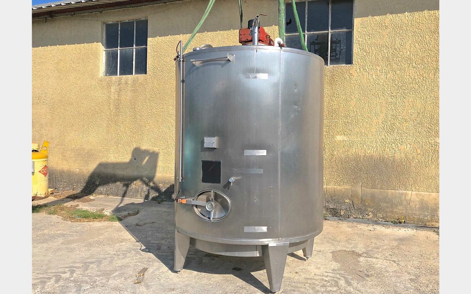 cuve inox 316 Ti de m&eacute;lange LSDH18