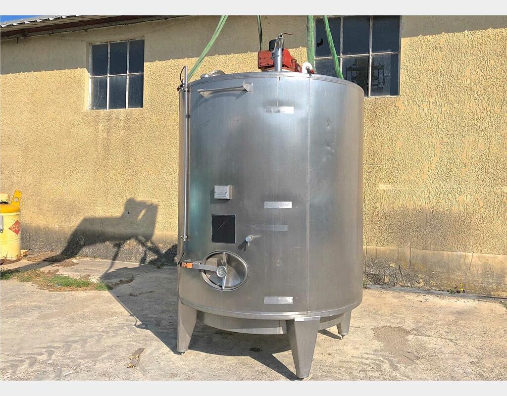 cuve inox 316 Ti de m&eacute;lange LSDH18