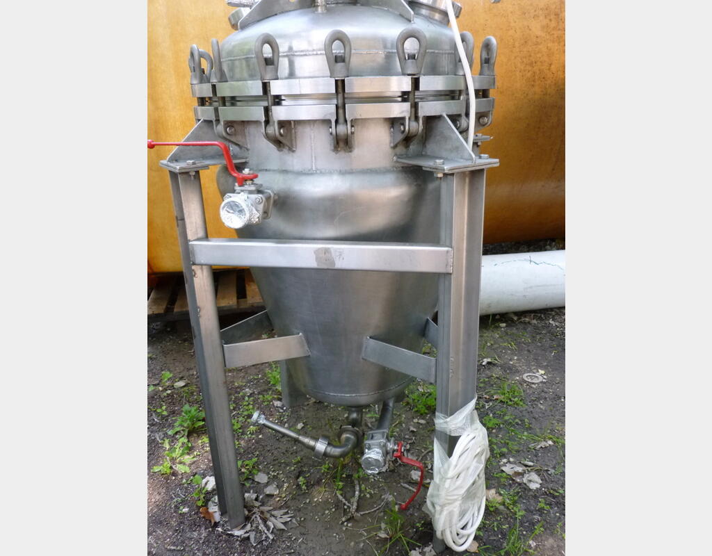 Cuve de mélange INOX - Volume : 100 litres