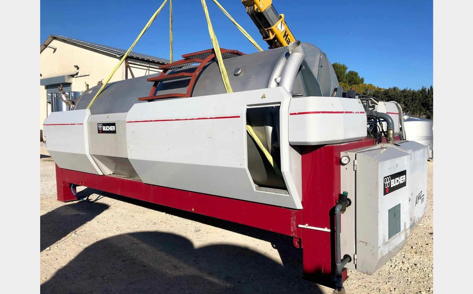 Pressoir - Garantie 1 campagne 100 HL (10 000 litres) BUCHER