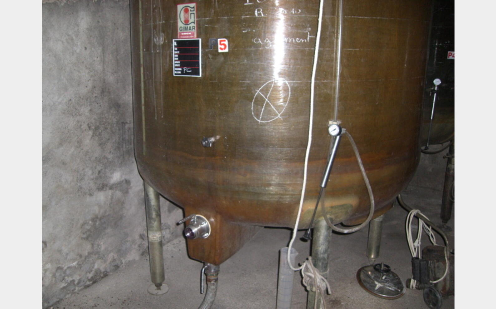 Cuve chapeau flottant GIMAR 80 Hls
