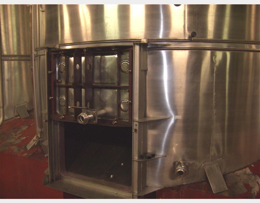 Cuve de vinification/stockage INOX 304 - Marque : CARTIER