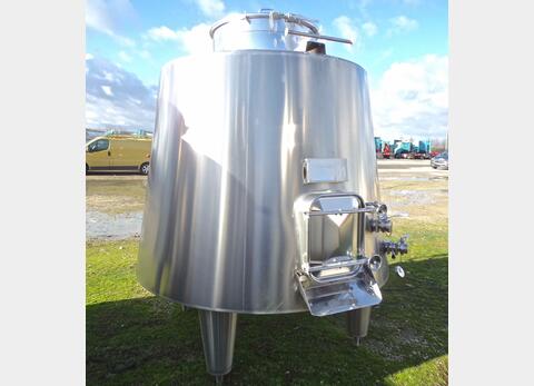 Cuve tronconique climatisée et isolée - Volume : 40 HL (4000 litres)