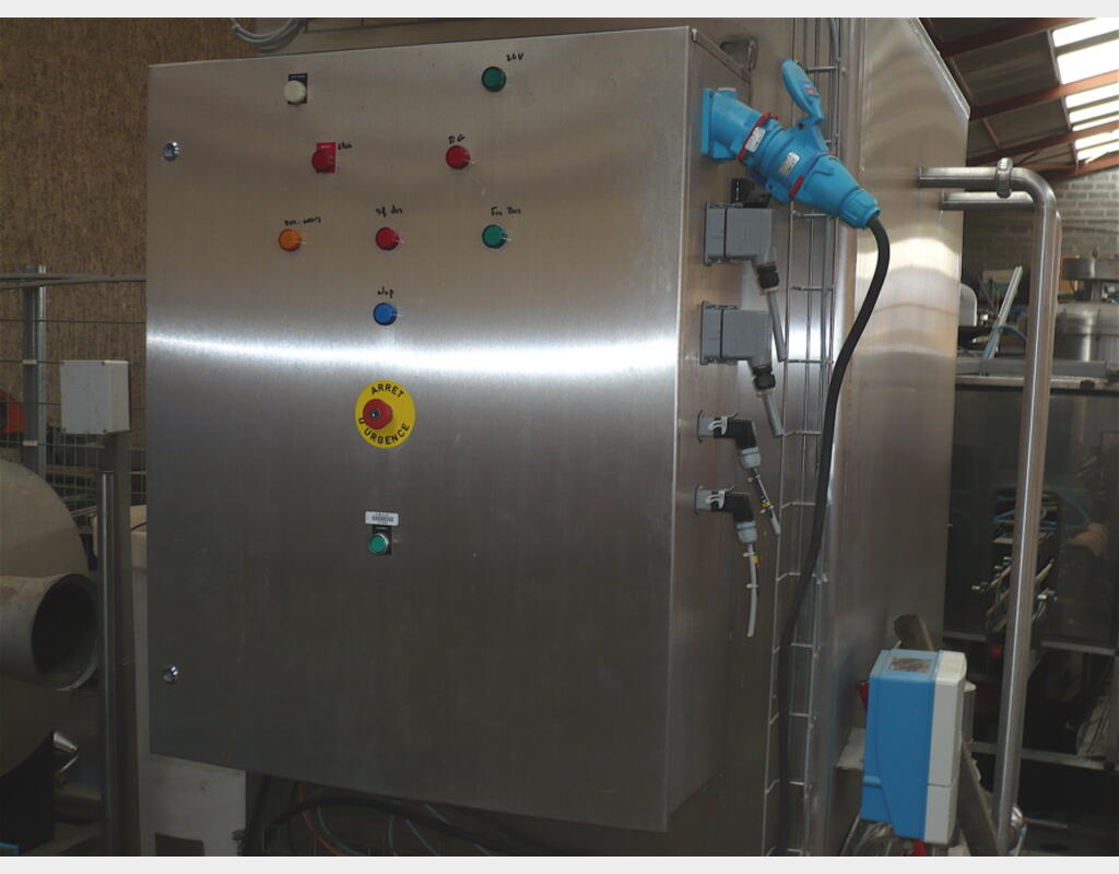 Armoire inox pour vide fut ATEX - Paletissable