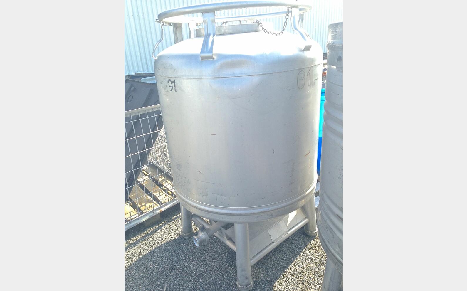 Conteneur inox de 1000 l LSDH18