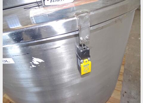 Cuve de mélange verticale - capacité: 350 litres