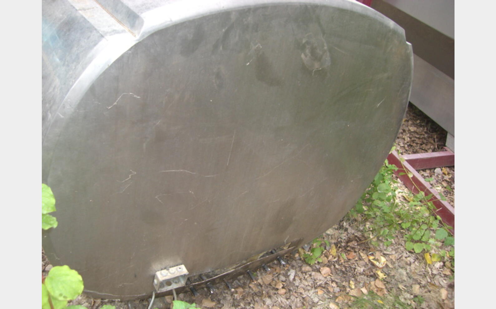 Cuve INOX horizontale de 40 Hls.