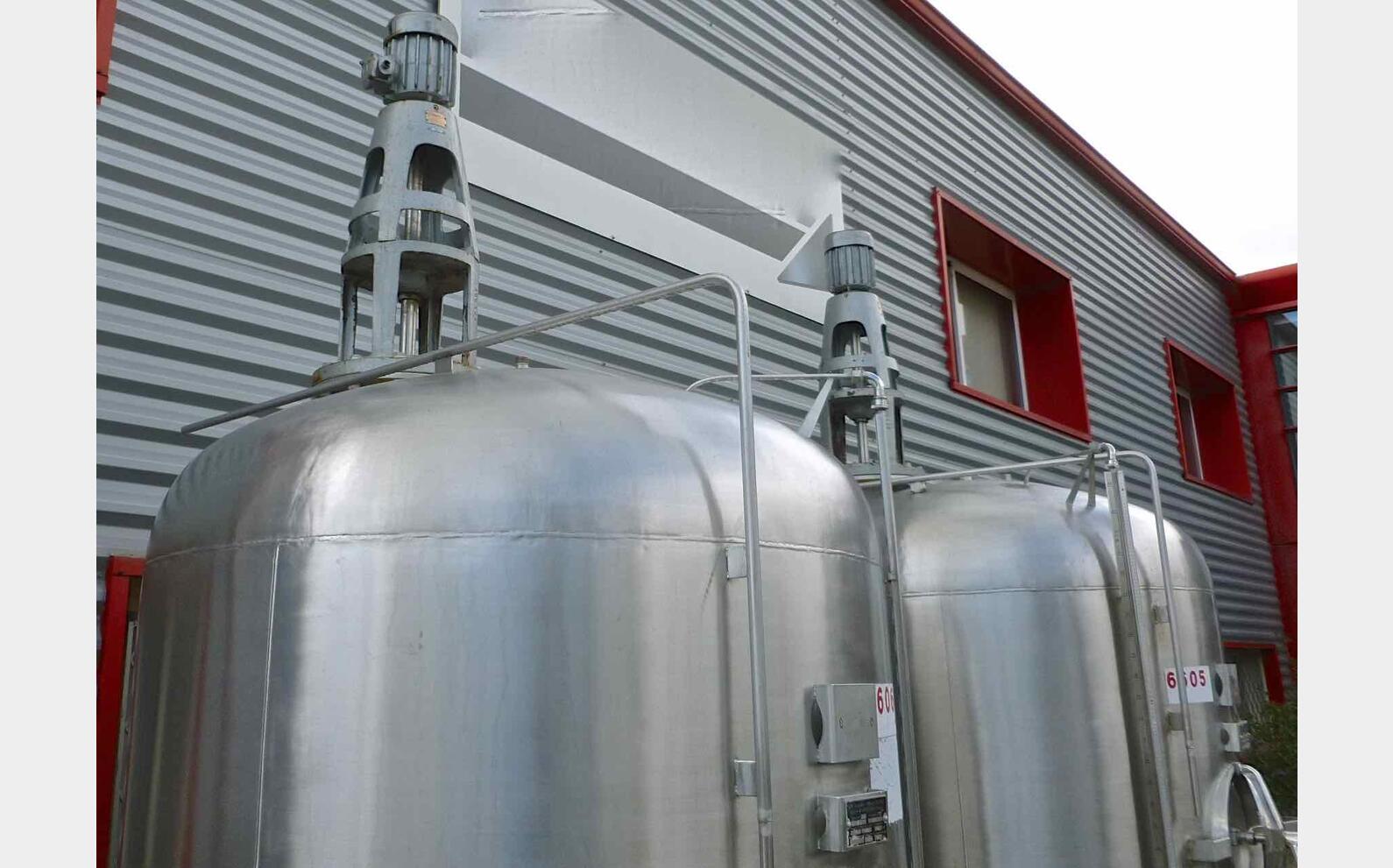 Cuve de m&eacute;lange inox 316 L Marque : Ziemann