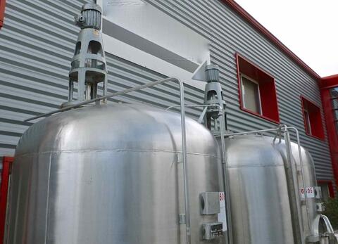 Cuve de m&eacute;lange inox 316 L Marque : Ziemann