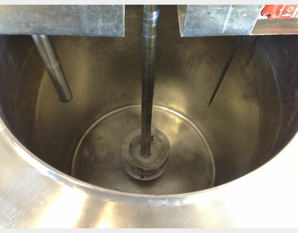 Cuve inox de pasteurisation - Marque : PIERRE GUERIN