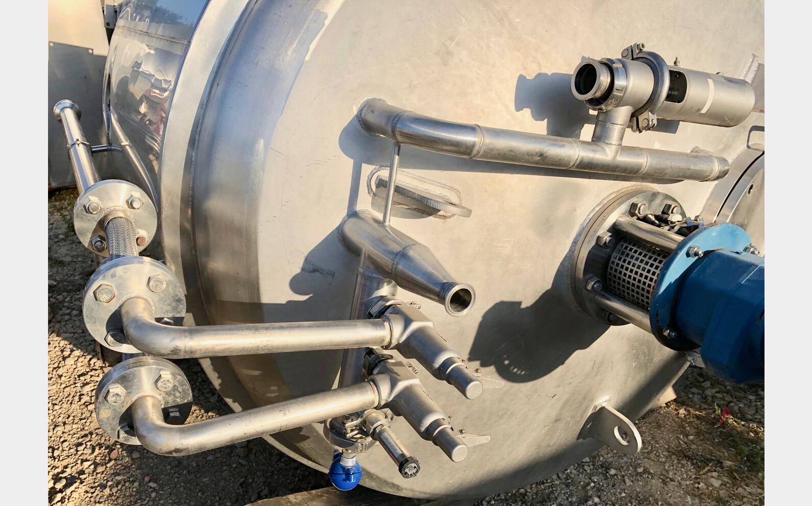 cuve inox de m&eacute;lange LSDH18