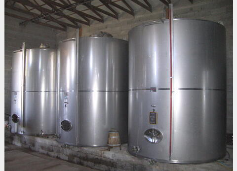 Cuve de stockage inox 15m3 Provenance agroalimentaire