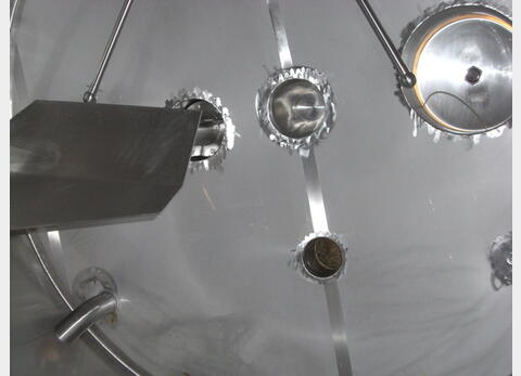 Cuve Inox316 de stockage, Pierre Guerin, isol&eacute;e, agit&eacute;e, r&eacute;chauff&eacute;