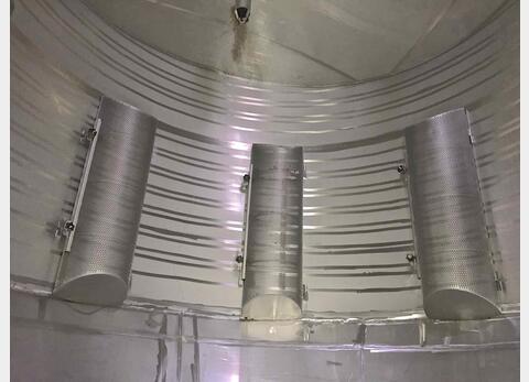 Cuve inox compartiment&eacute;e Capacit&eacute; totale 464 hls