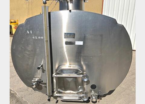 Tank &agrave; lait inox PU0118 Type : RVS ALFA LAVAL