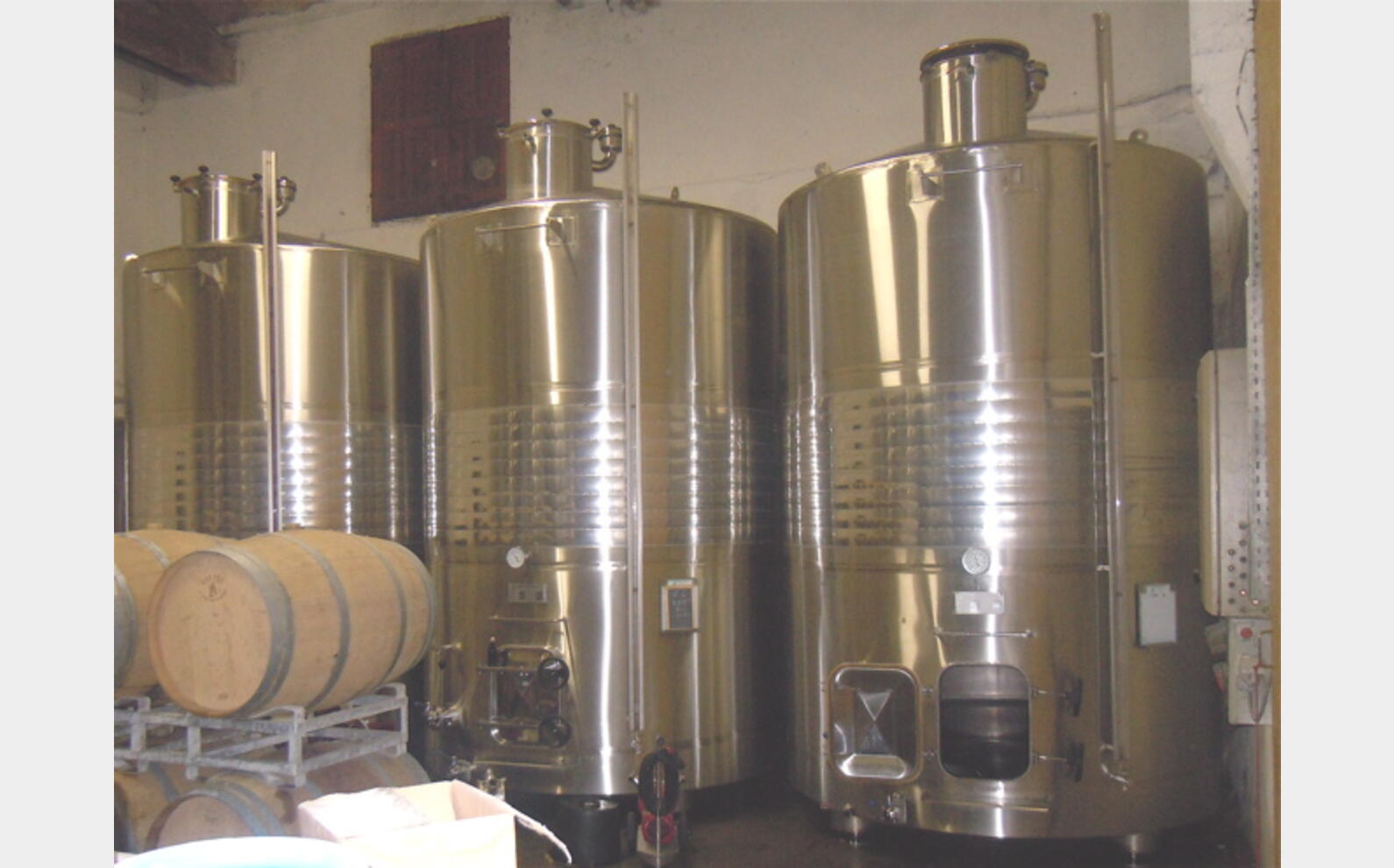 Cuve stockage INOX 316 de 130 hls