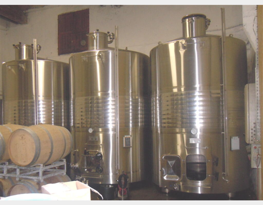 Cuve stockage INOX 316 de 130 hls