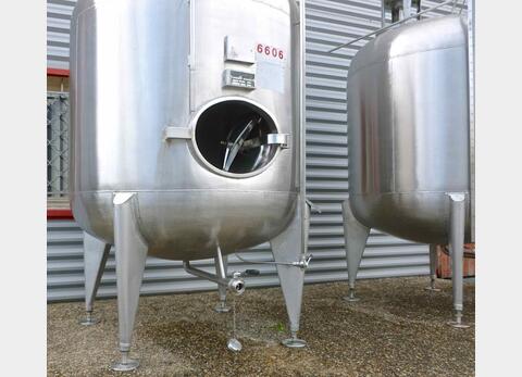 Cuve de m&eacute;lange inox 316 L Marque : Ziemann