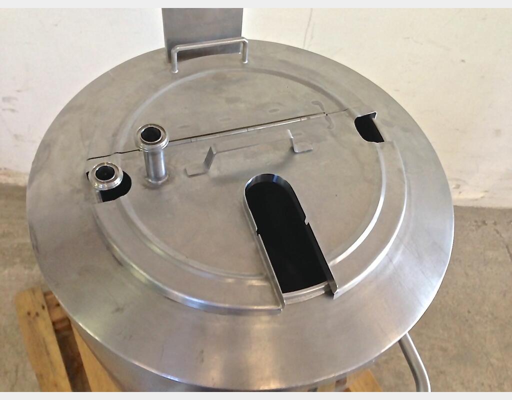 Cuve de stockage INOX à double paroi - Marque : PIERRE GUERIN
