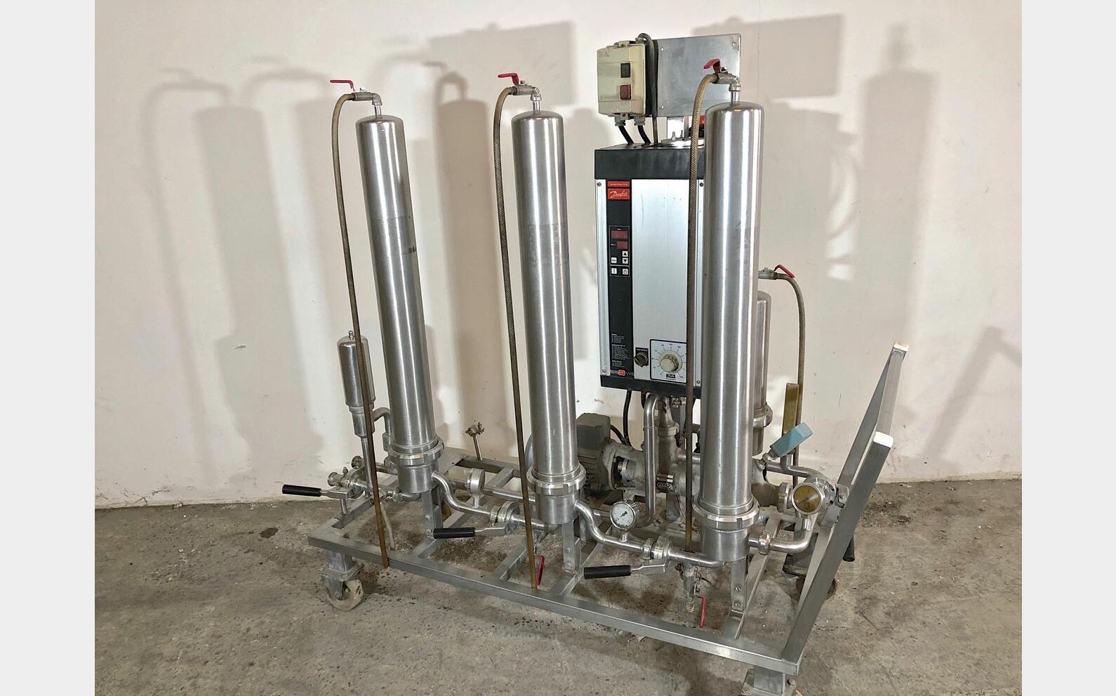 Palette de filtration pompe Netzsch