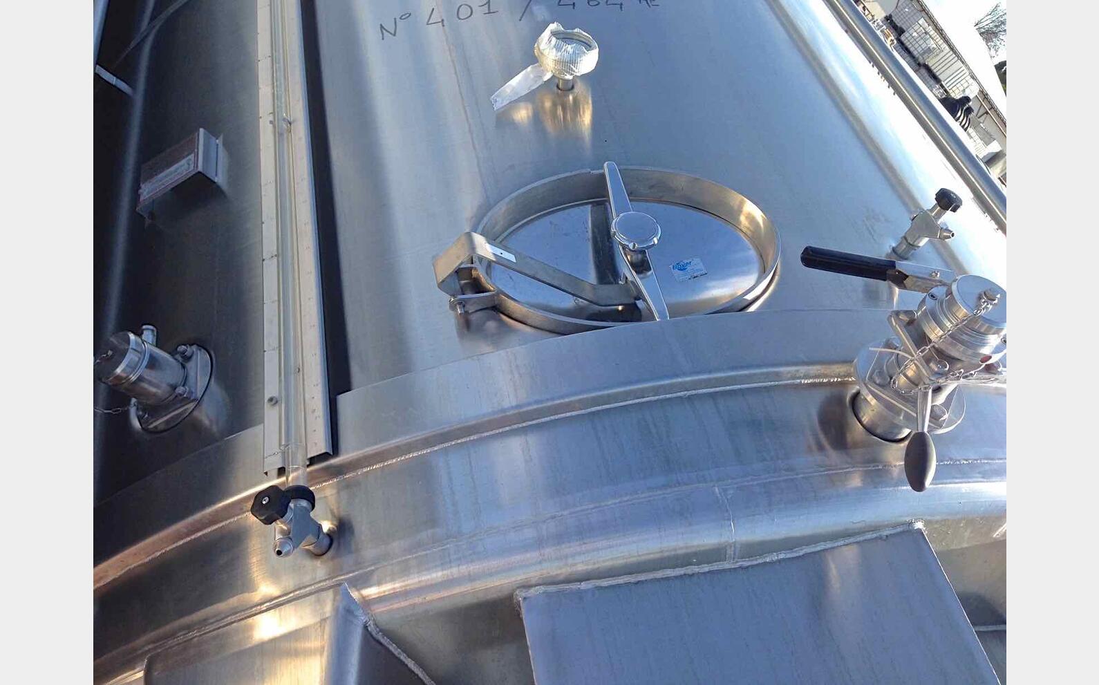 Cuve INOX 316L avec serpentin Agroalimentaire Marque : CSC